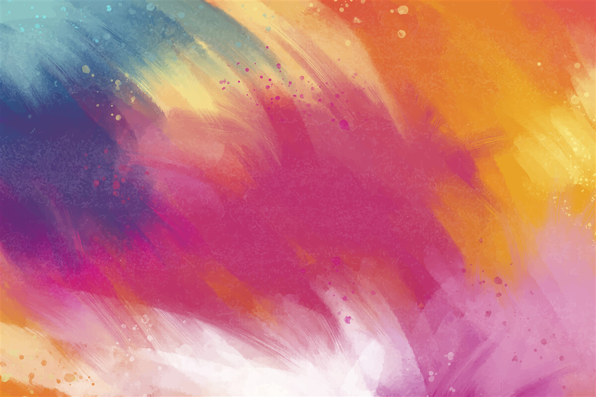 Papier peint arc-en-ciel dans l'espace