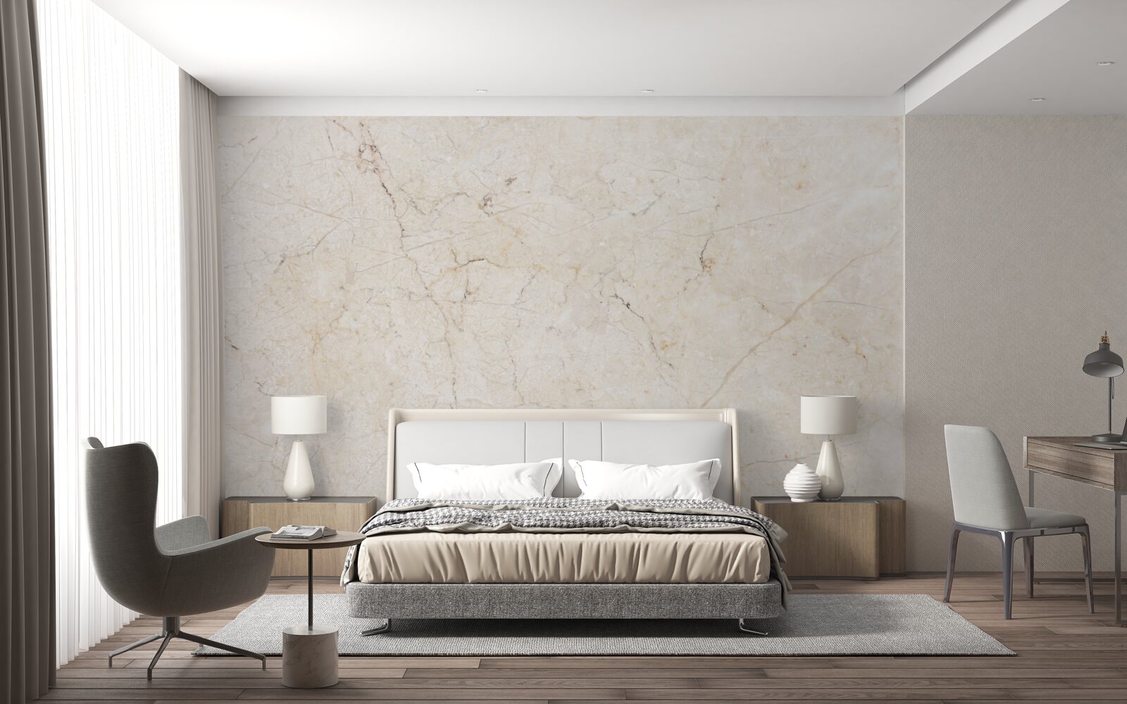 Papier peint fond de marbre beige