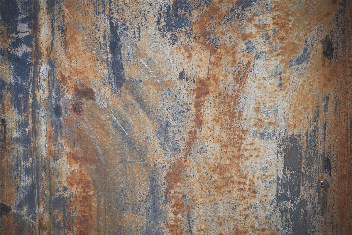 Papier peint mur opaque couvert de rouille