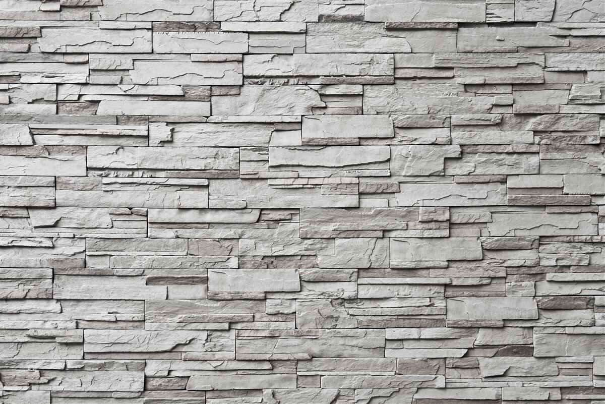 Papier peint pierre artificielle pour le revêtement