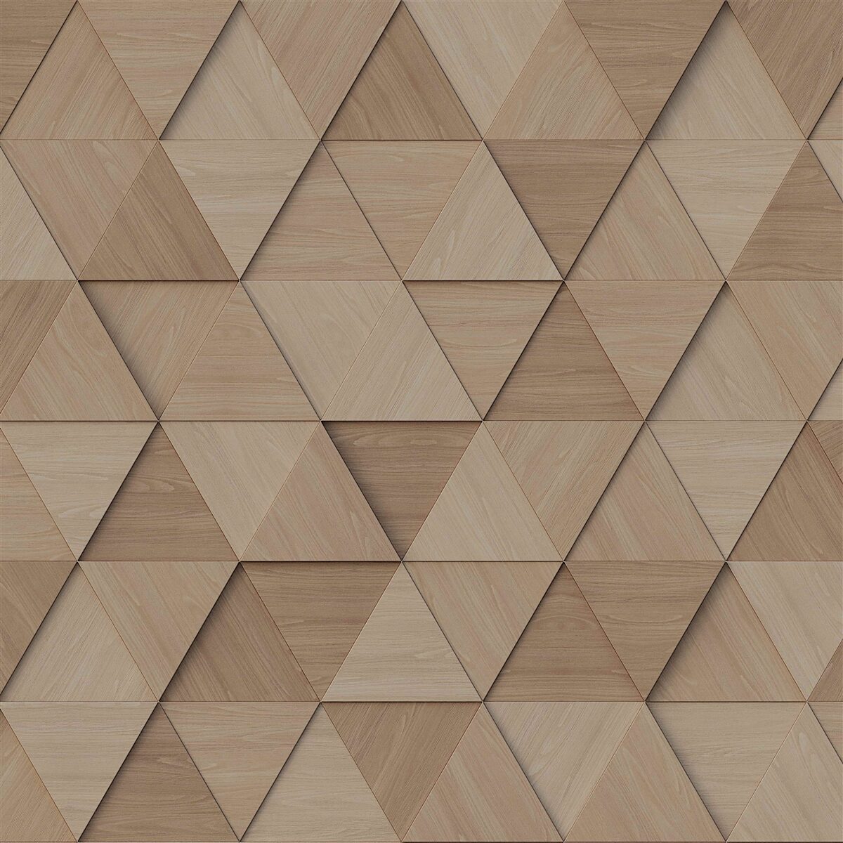 Papier peint panneau mural décoratif en bois