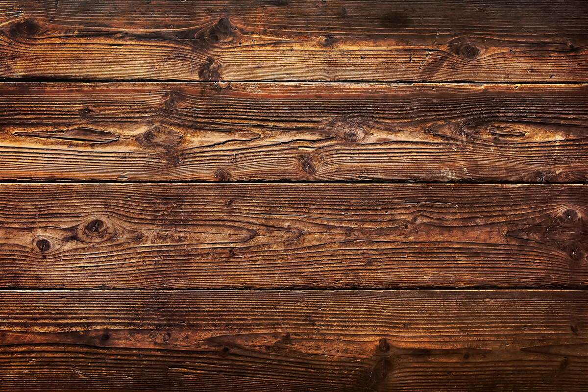 Papier peint parquet brun foncé