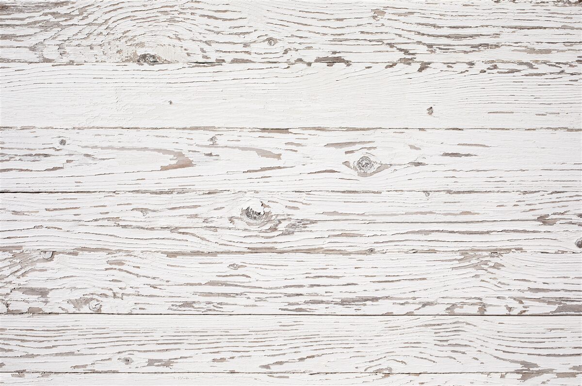 Papier peint parquet ancien blanchi à la chaux