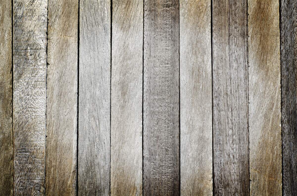 Papier peint panneau de parquet avec effet de vieillissement