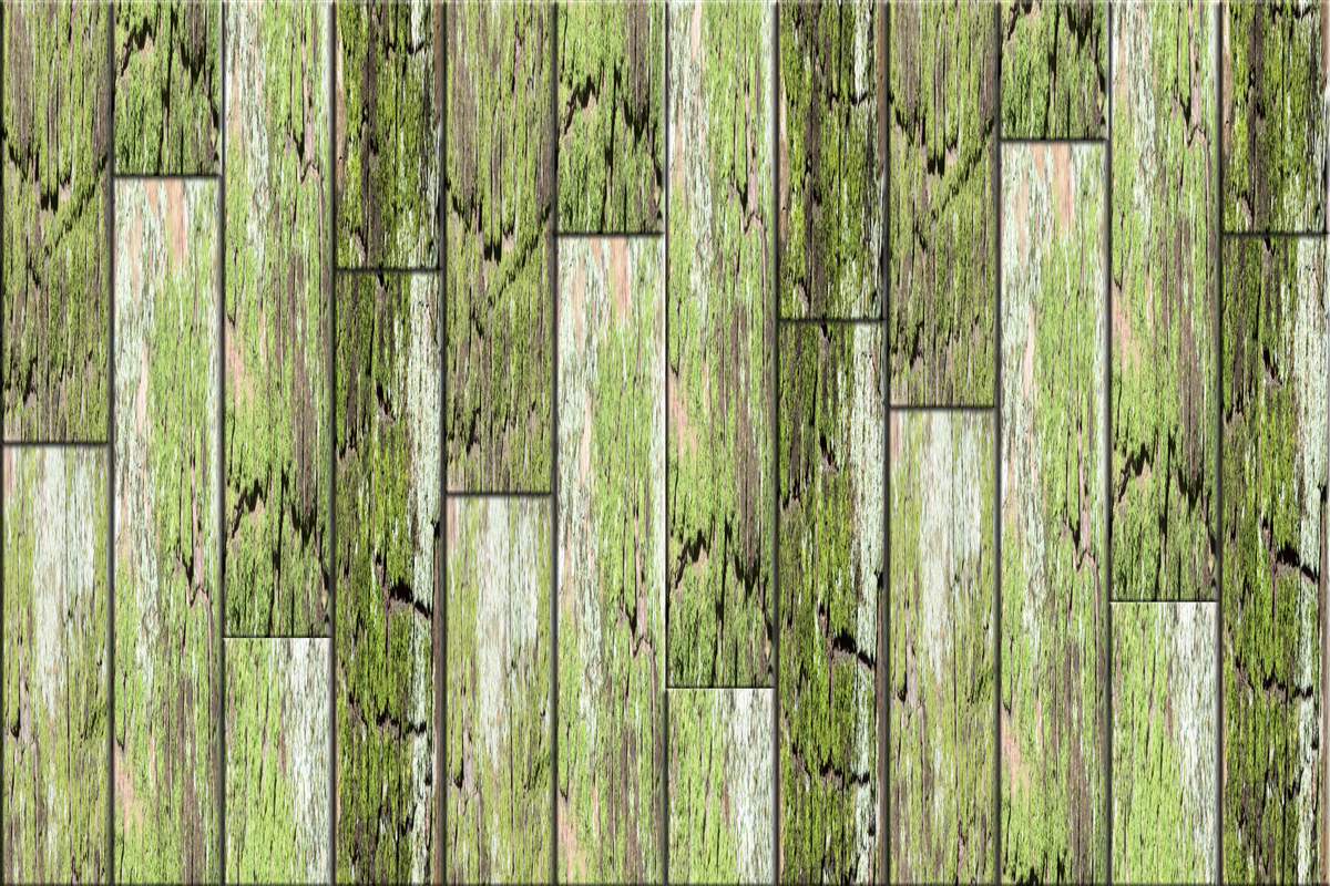 Papier peint boiseries peintes anciennes