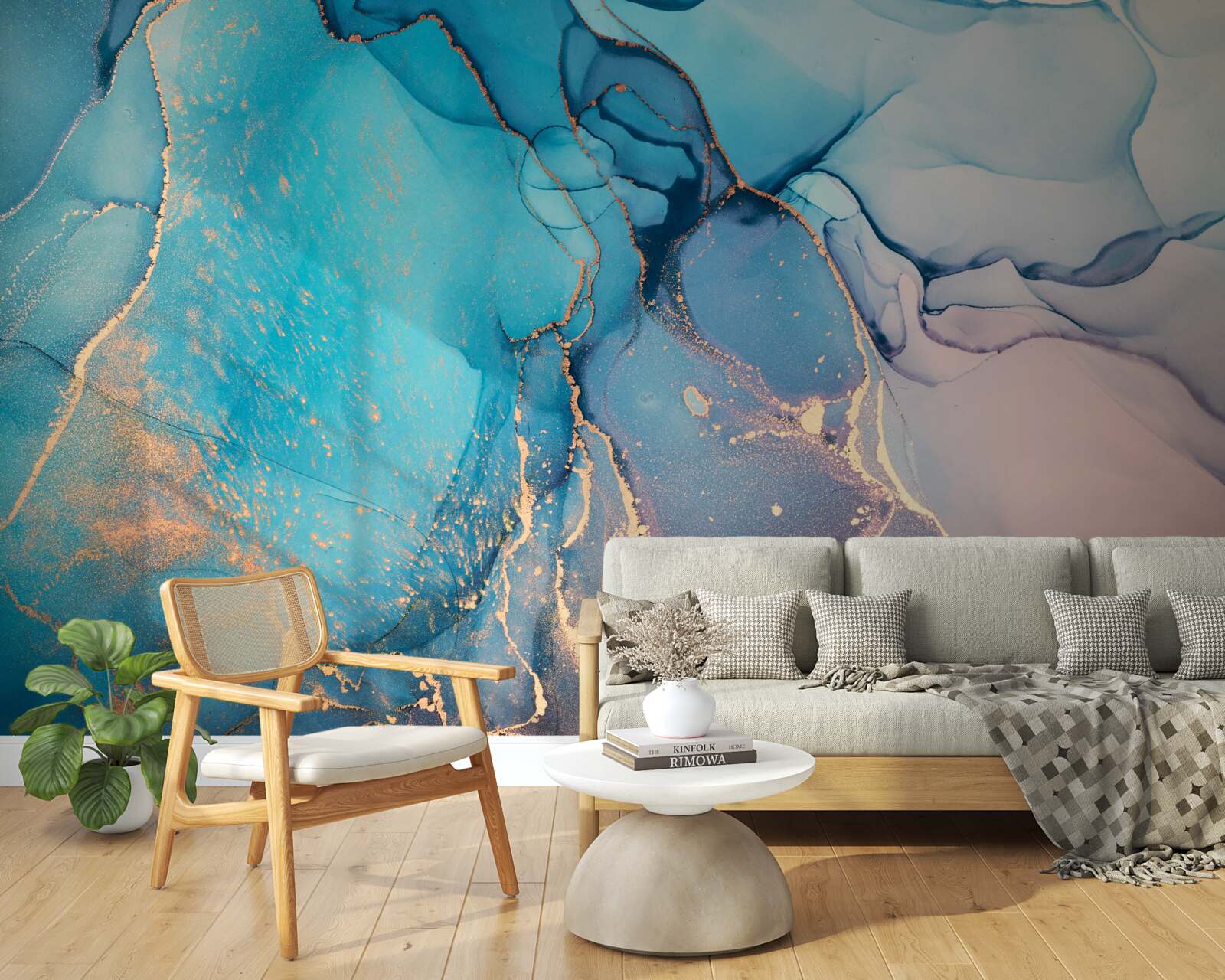 Papier peint fond abstrait dans des tons clairs