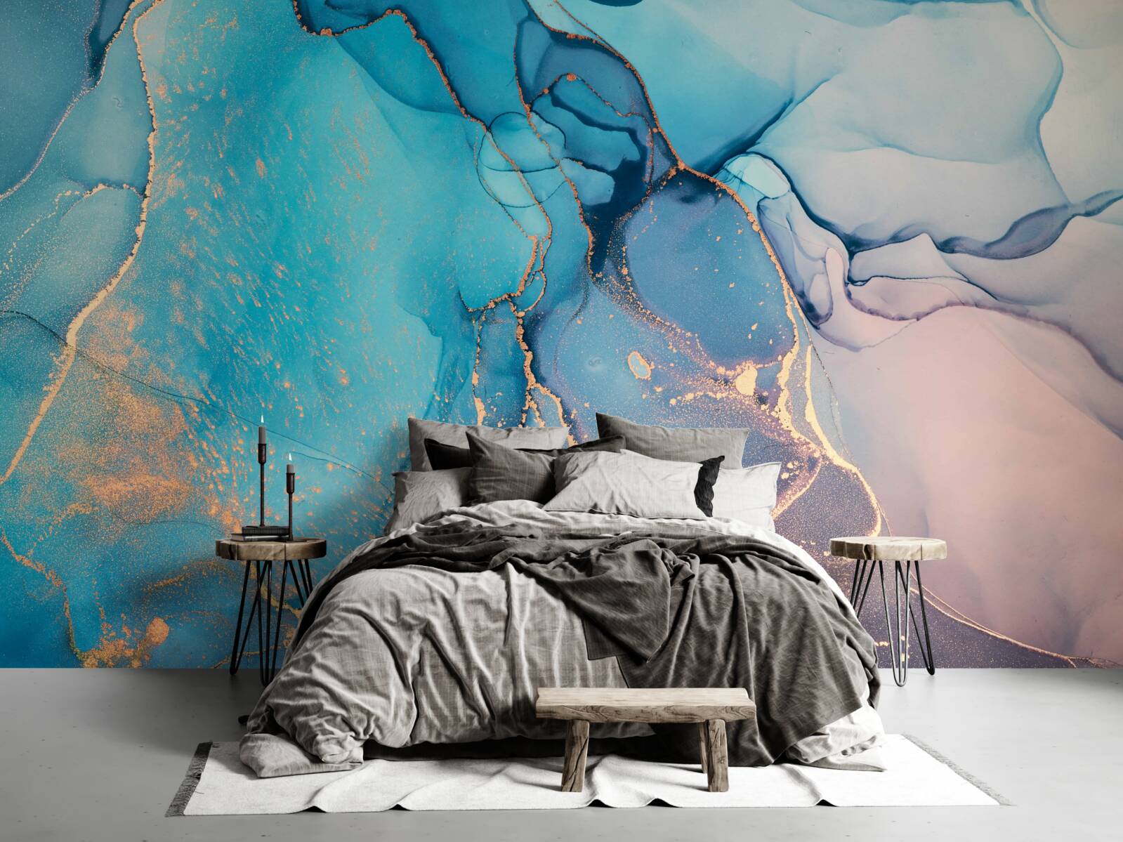Papier peint fond abstrait dans des tons clairs