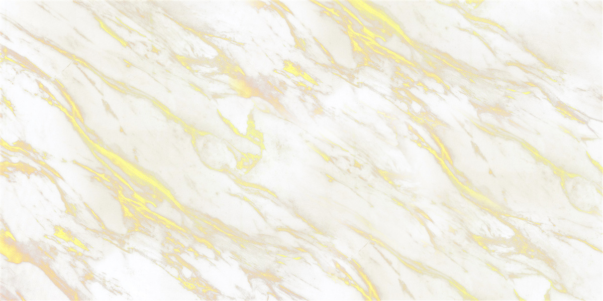 Papier peint marbre blanc avec teinte dorée