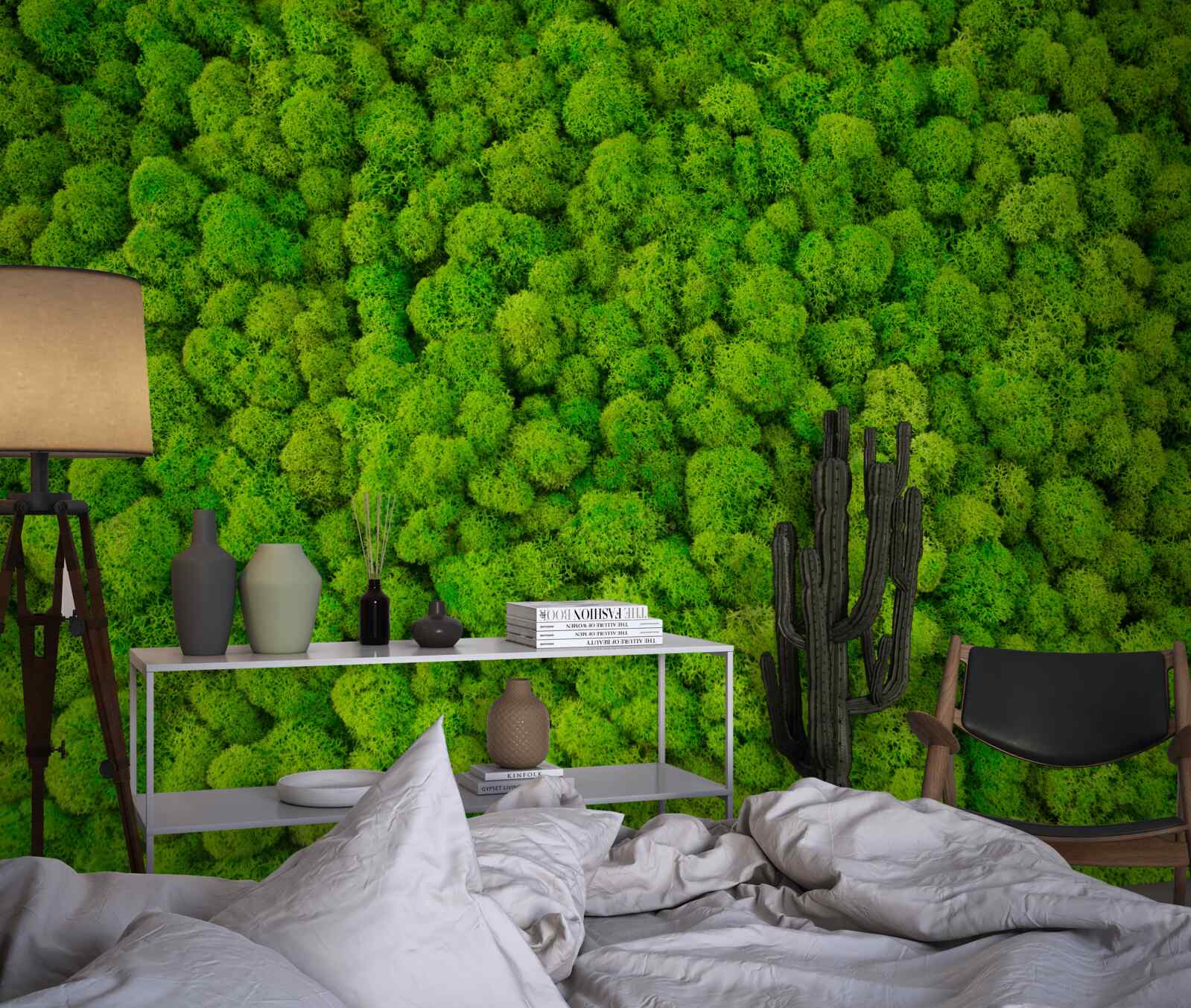 Papier peint les cimes denses des géants verts de la forêt