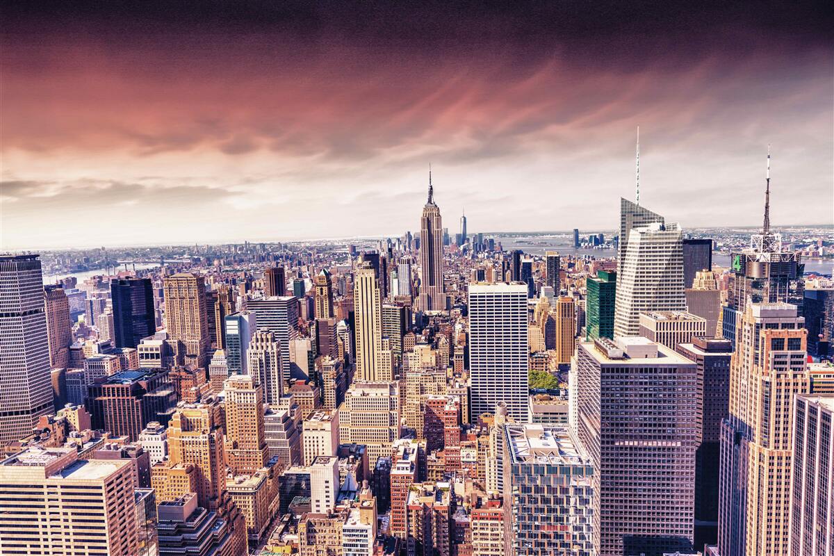 Papier peint gratte-ciel de new york