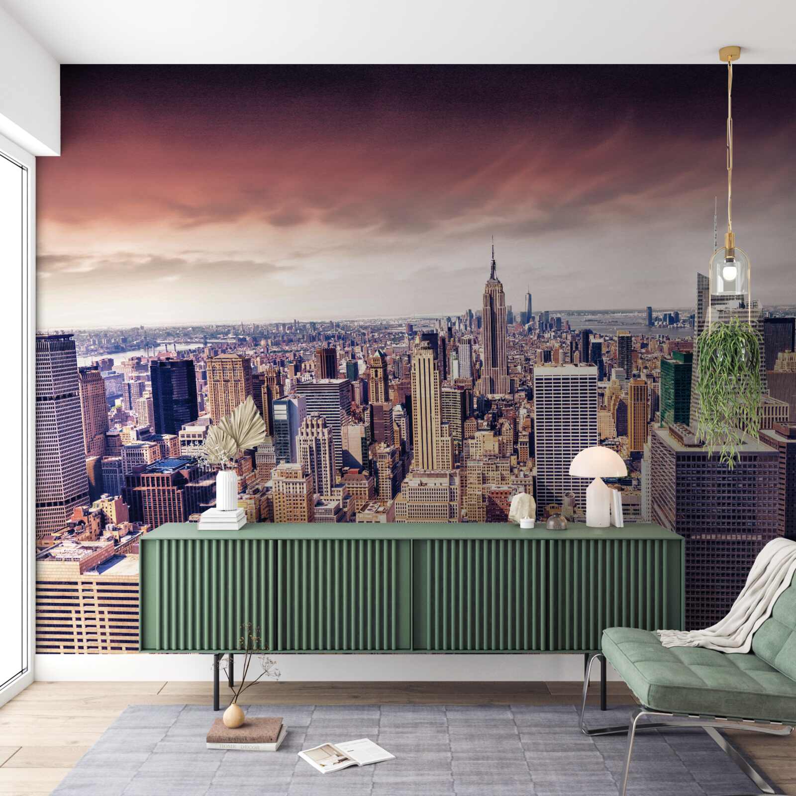 Papier peint gratte-ciel de new york