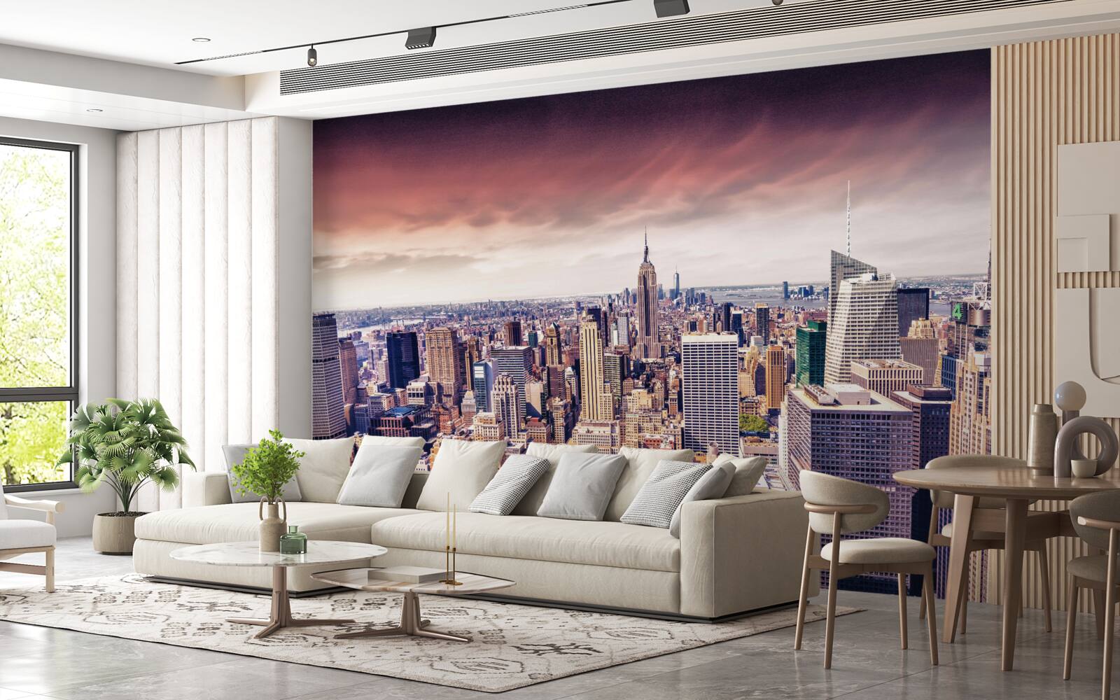 Papier peint gratte-ciel de new york