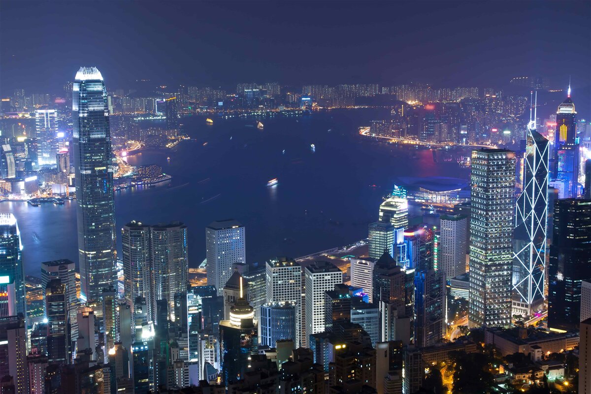 Papier peint megapolis by night