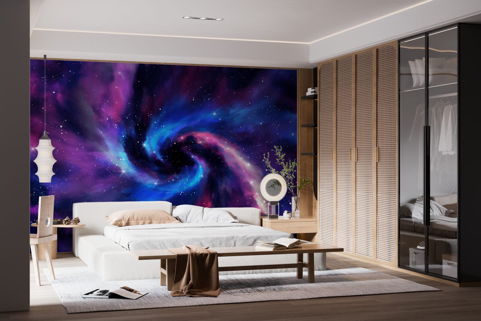Papier peint nuances fascinantes d'univers