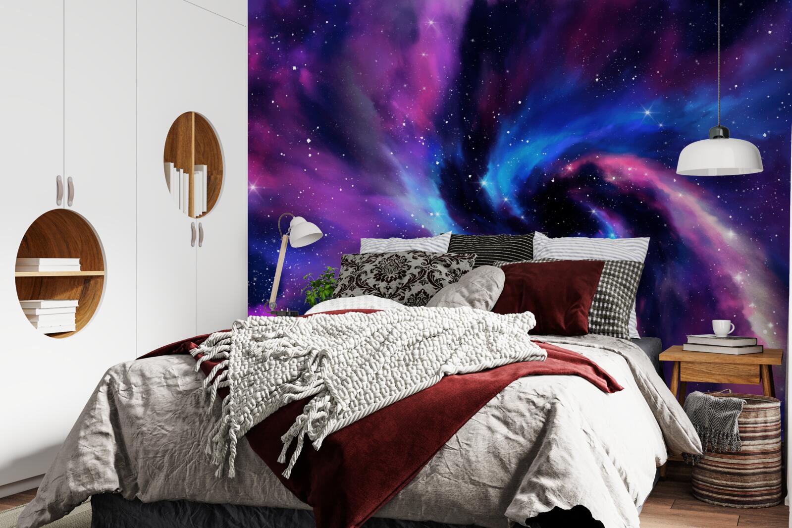 Papier peint nuances fascinantes d'univers