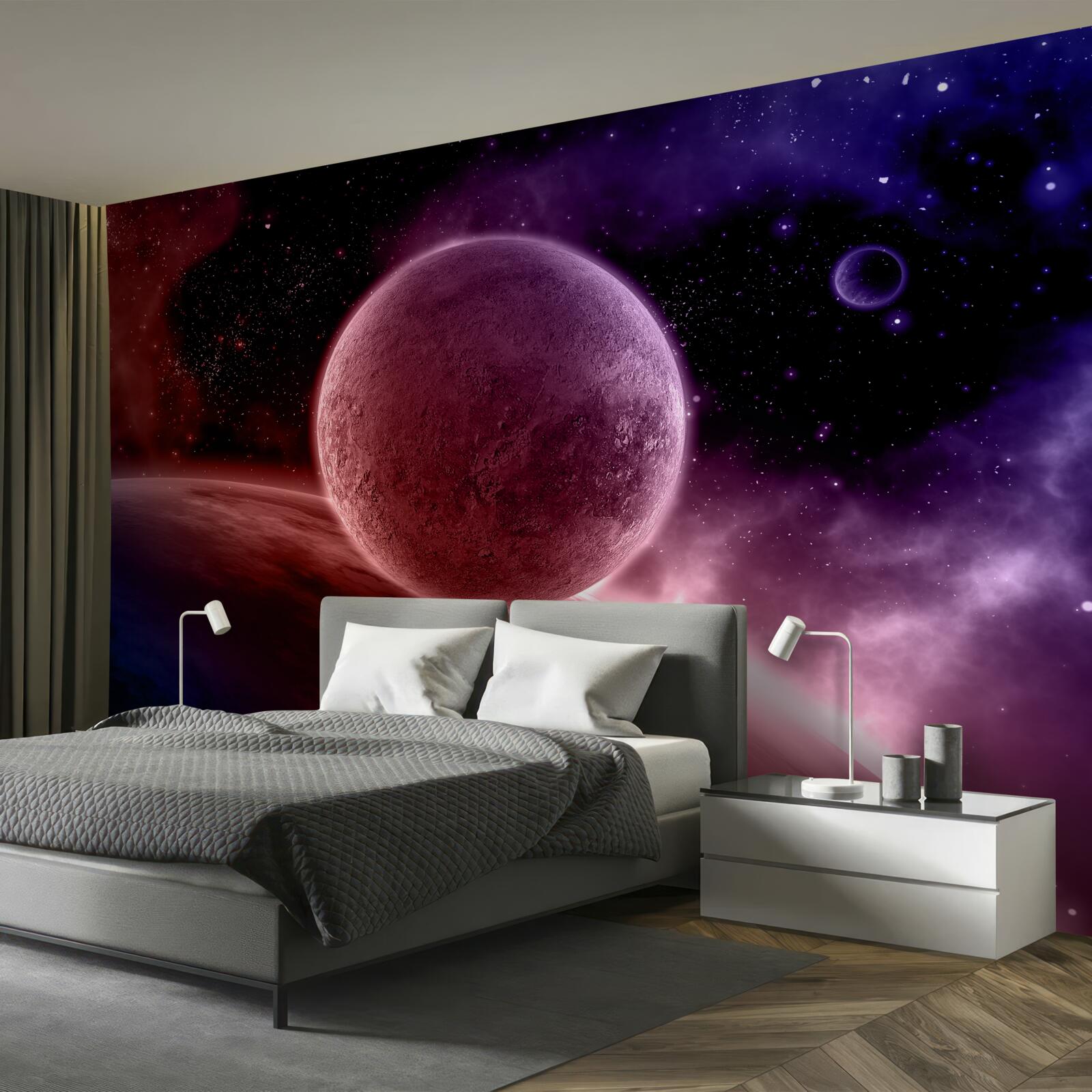 Papier peint planètes non découvertes de notre espace