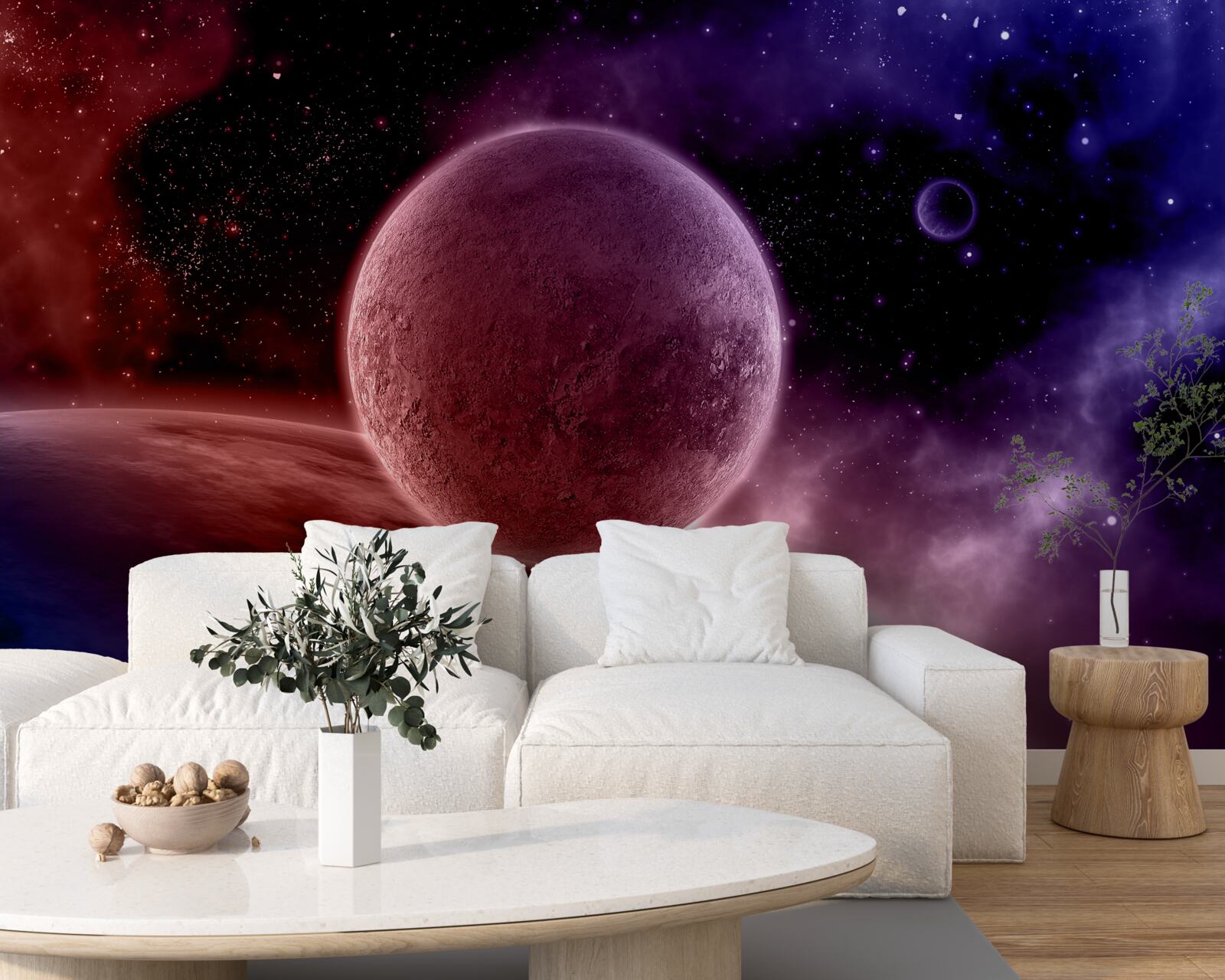 Papier peint planètes non découvertes de notre espace