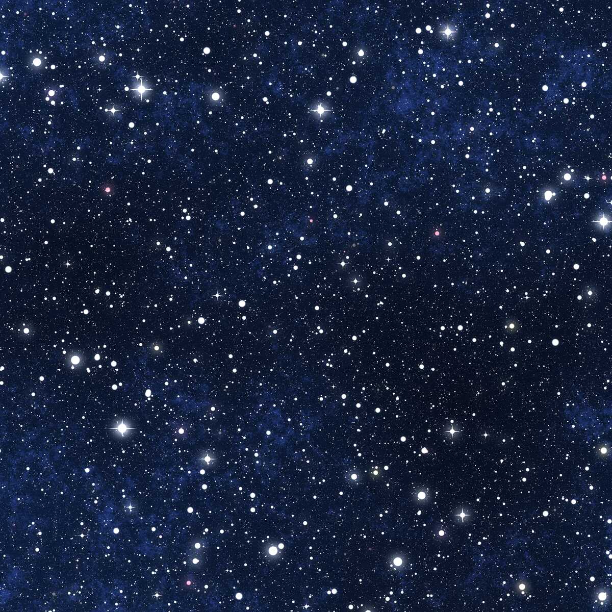 Papier peint ciel étoilé sur fond bleu