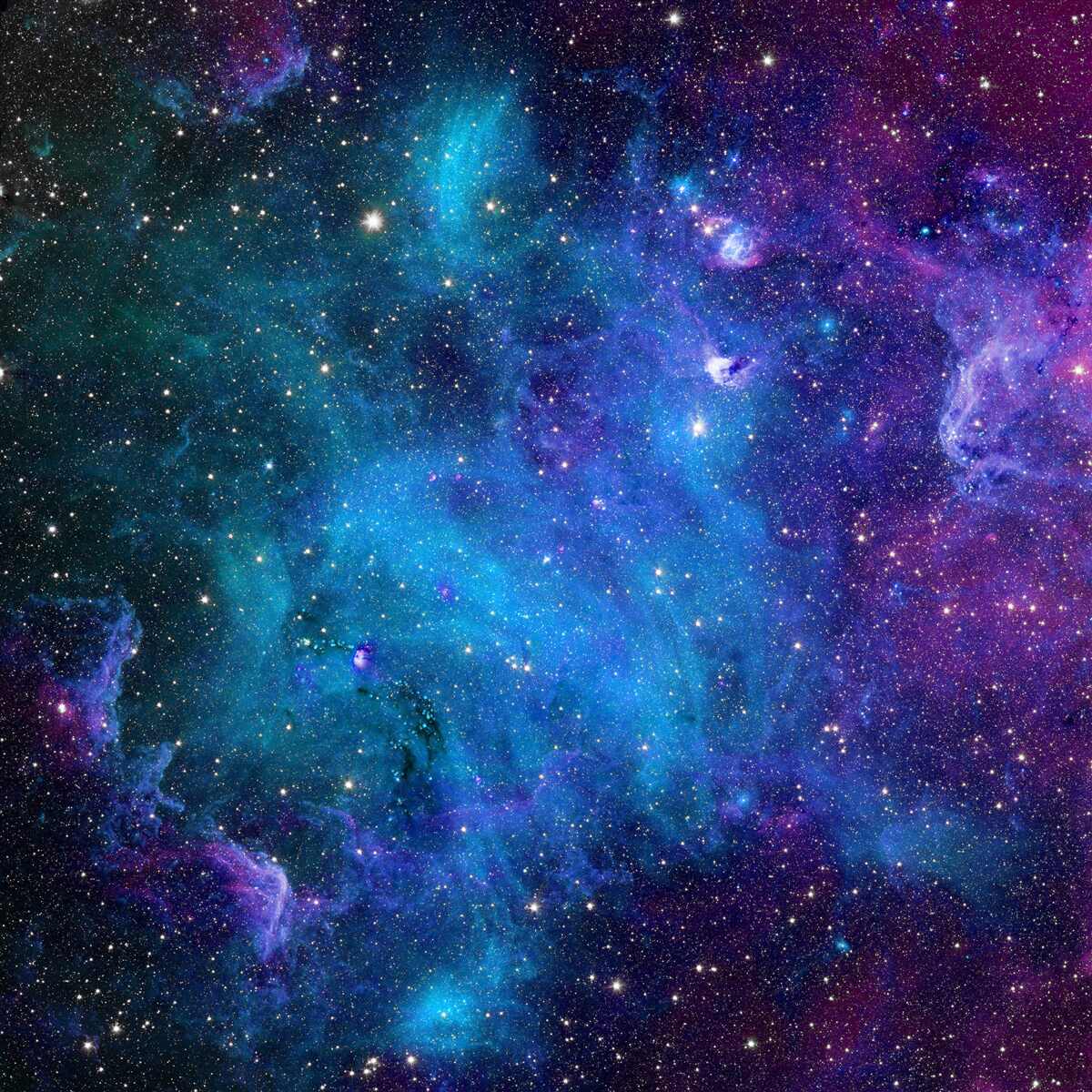 Papier peint les étoiles dans le panorama céleste