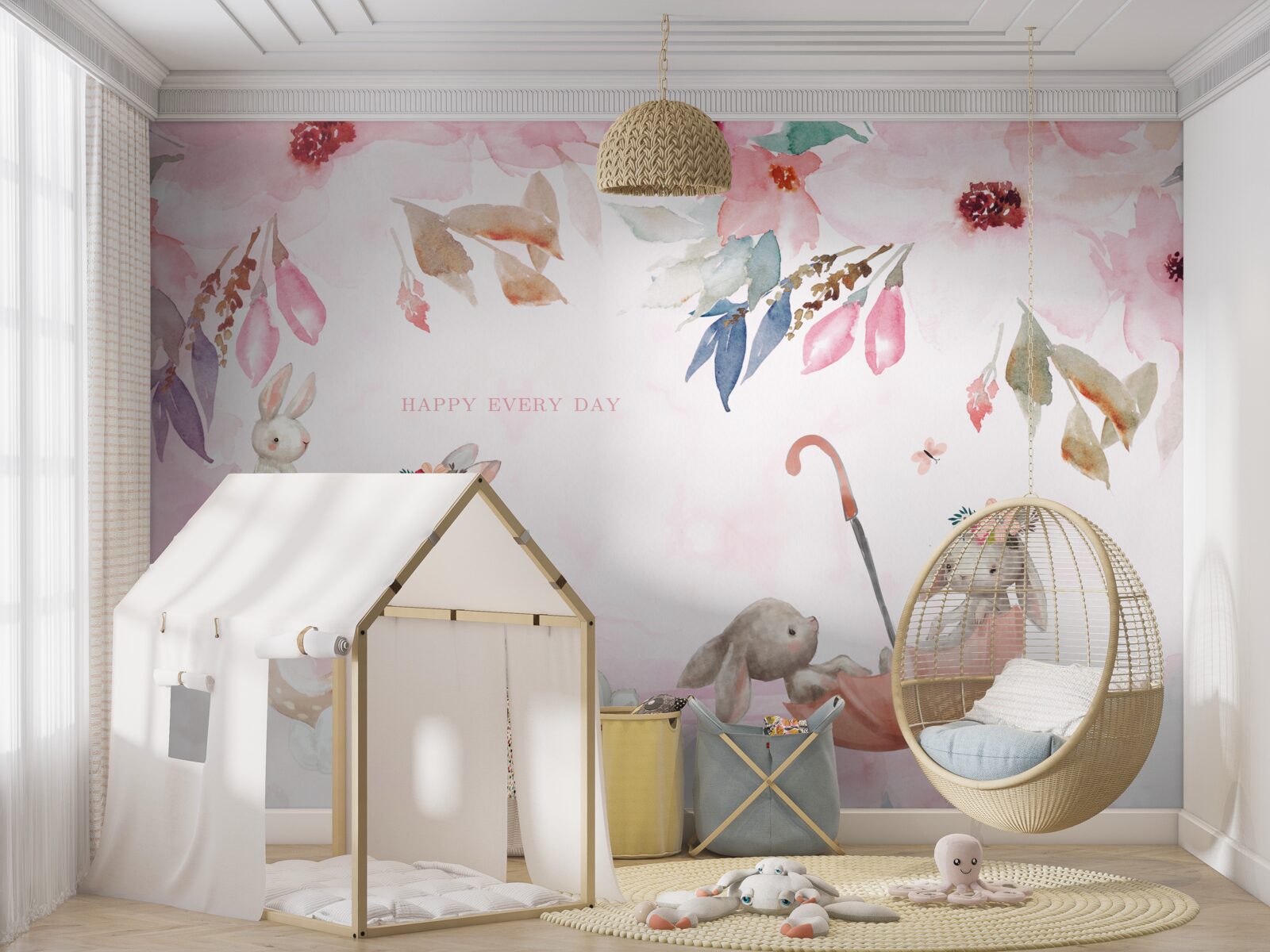 Papier peint les licornes d'automne en vacances