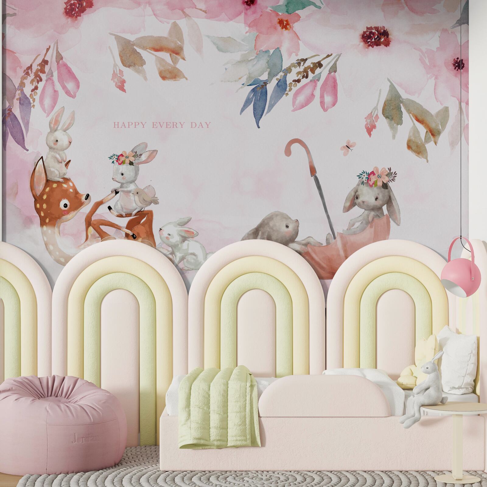 Papier peint les licornes d'automne en vacances