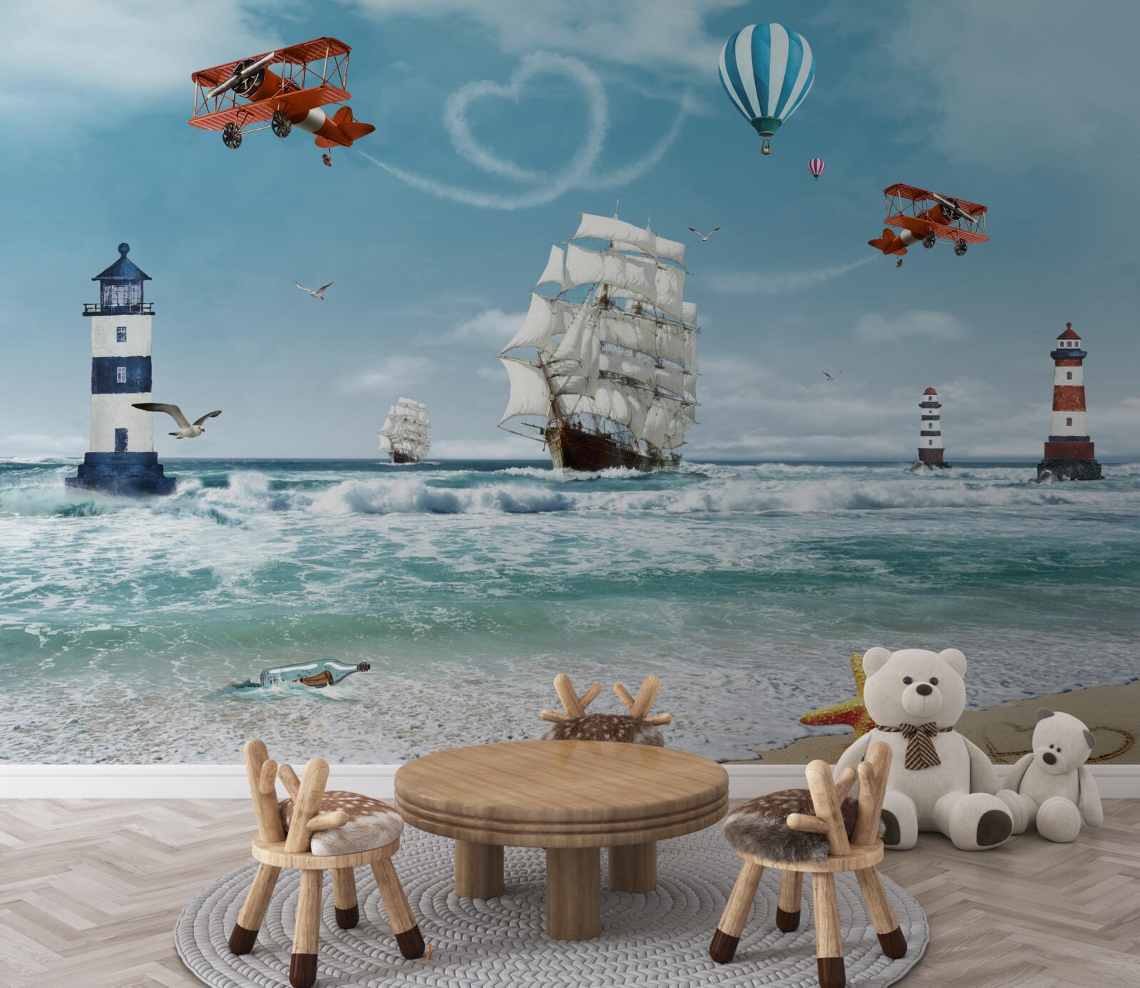 Papier peint vue sur la mer