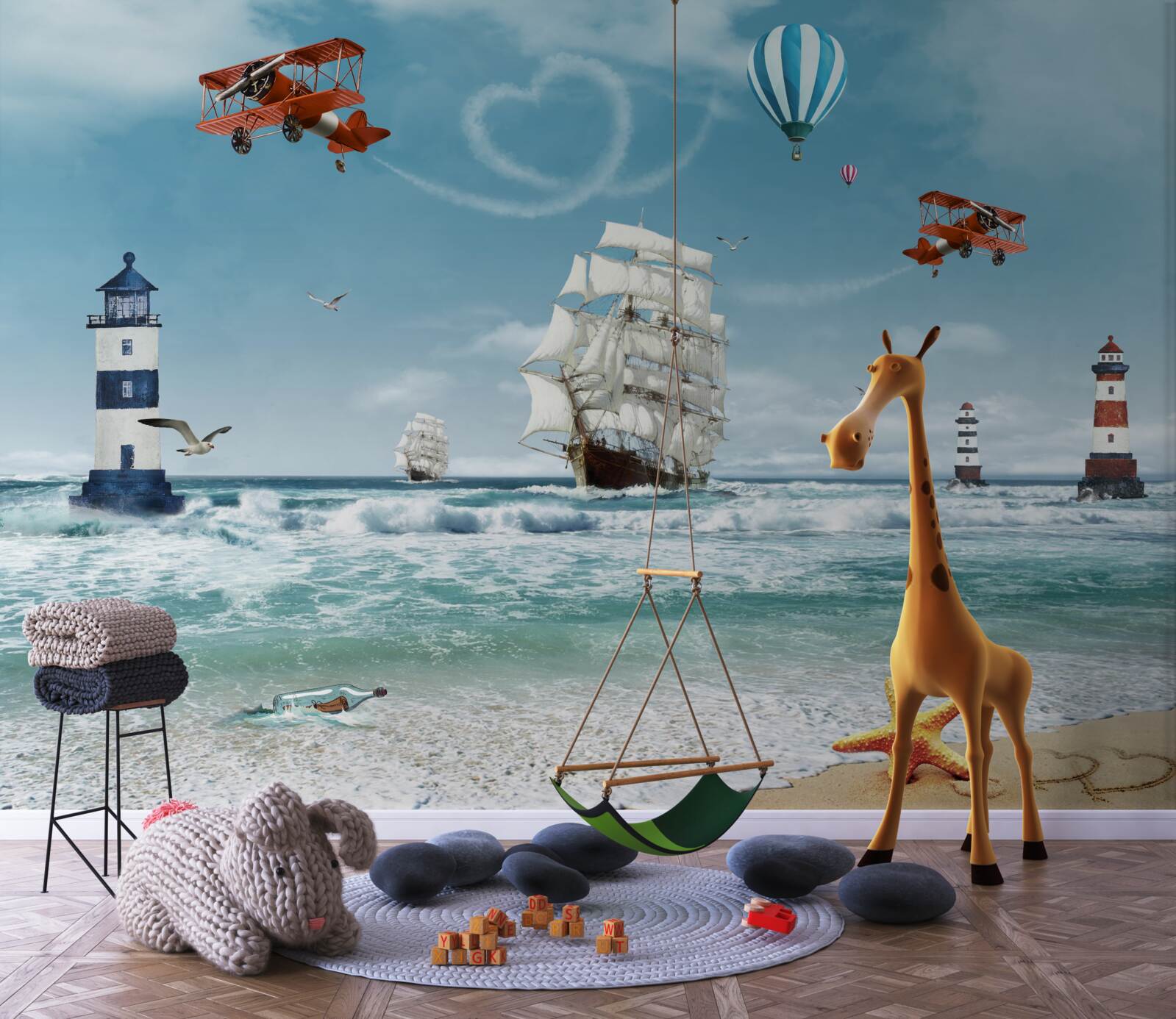 Papier peint vue sur la mer