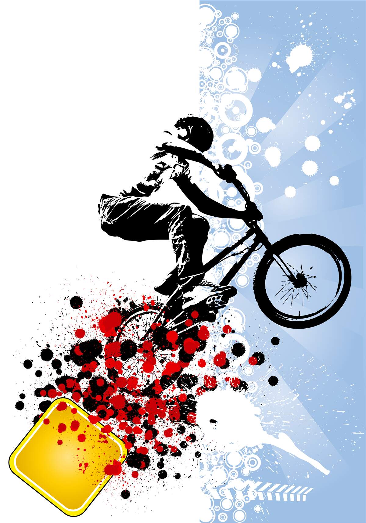 Papier peint bmx rider jump