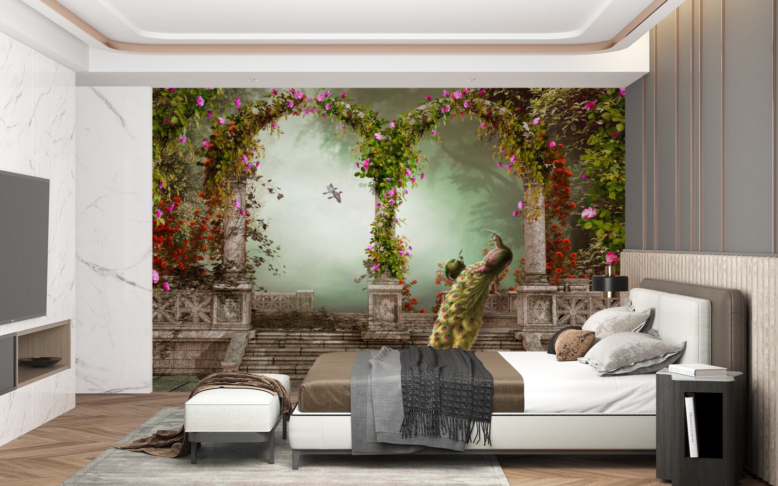 Papier peint une nature d'une beauté magique