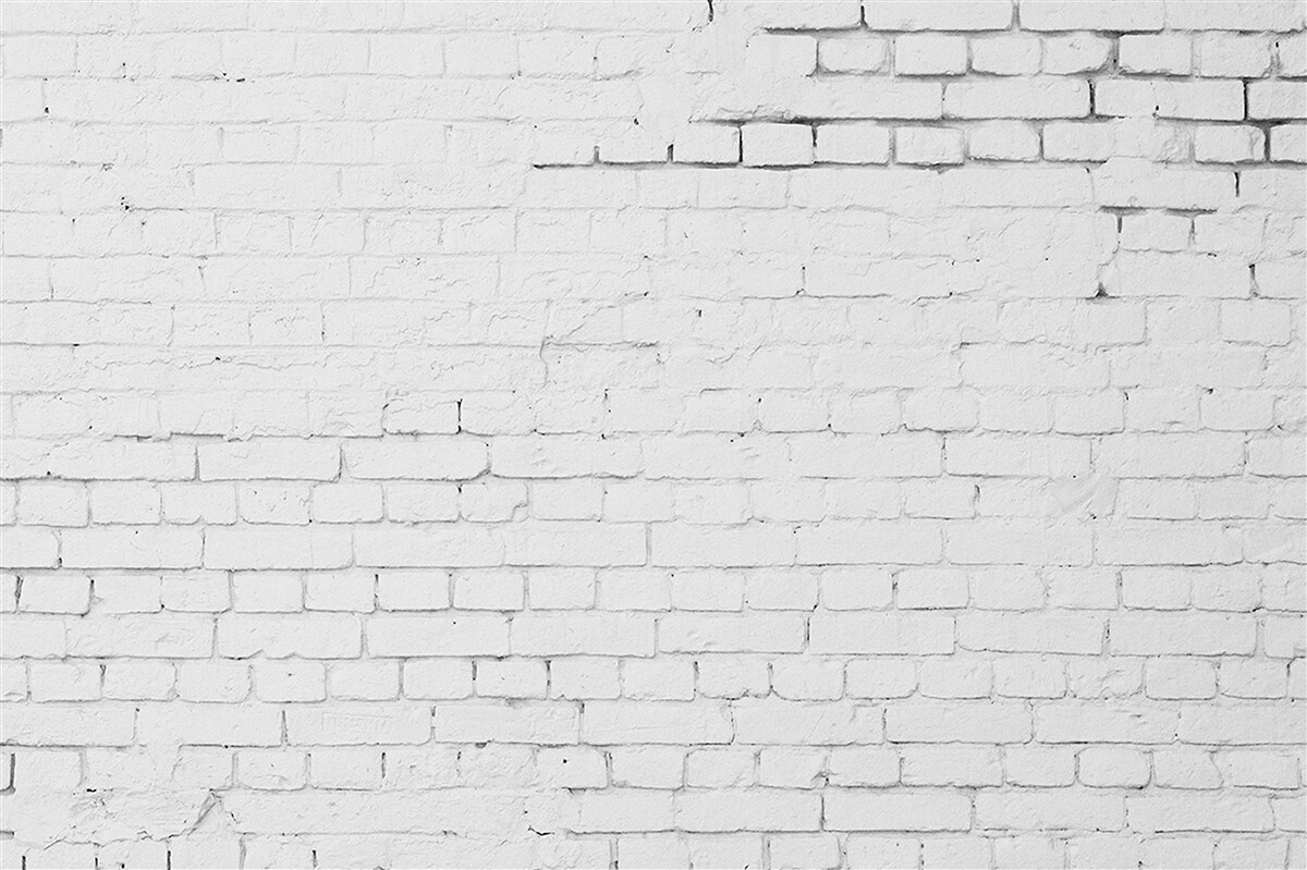 Papier peint structure de revêtement en briques de pierre blanche