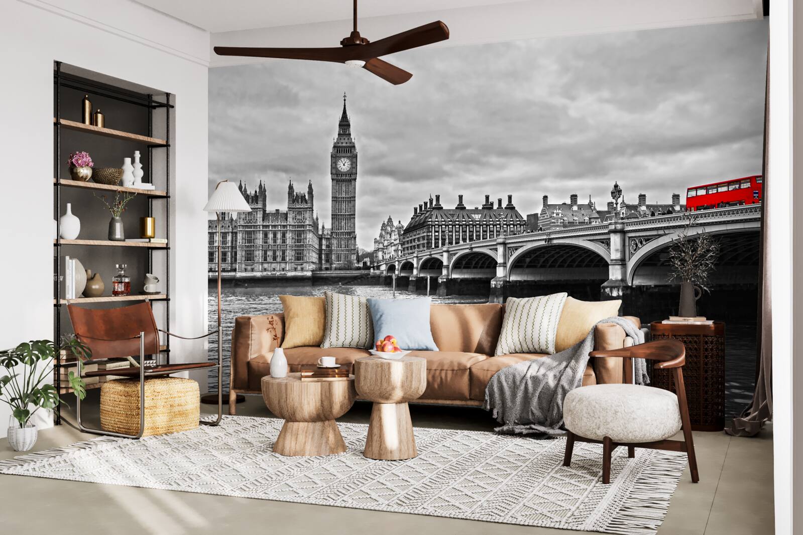 Papier peint pont de londres sur la thames