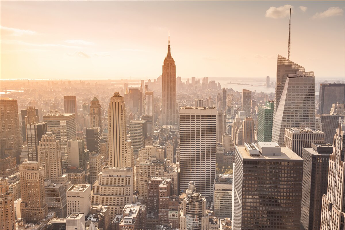Papier peint L'aube sur New York