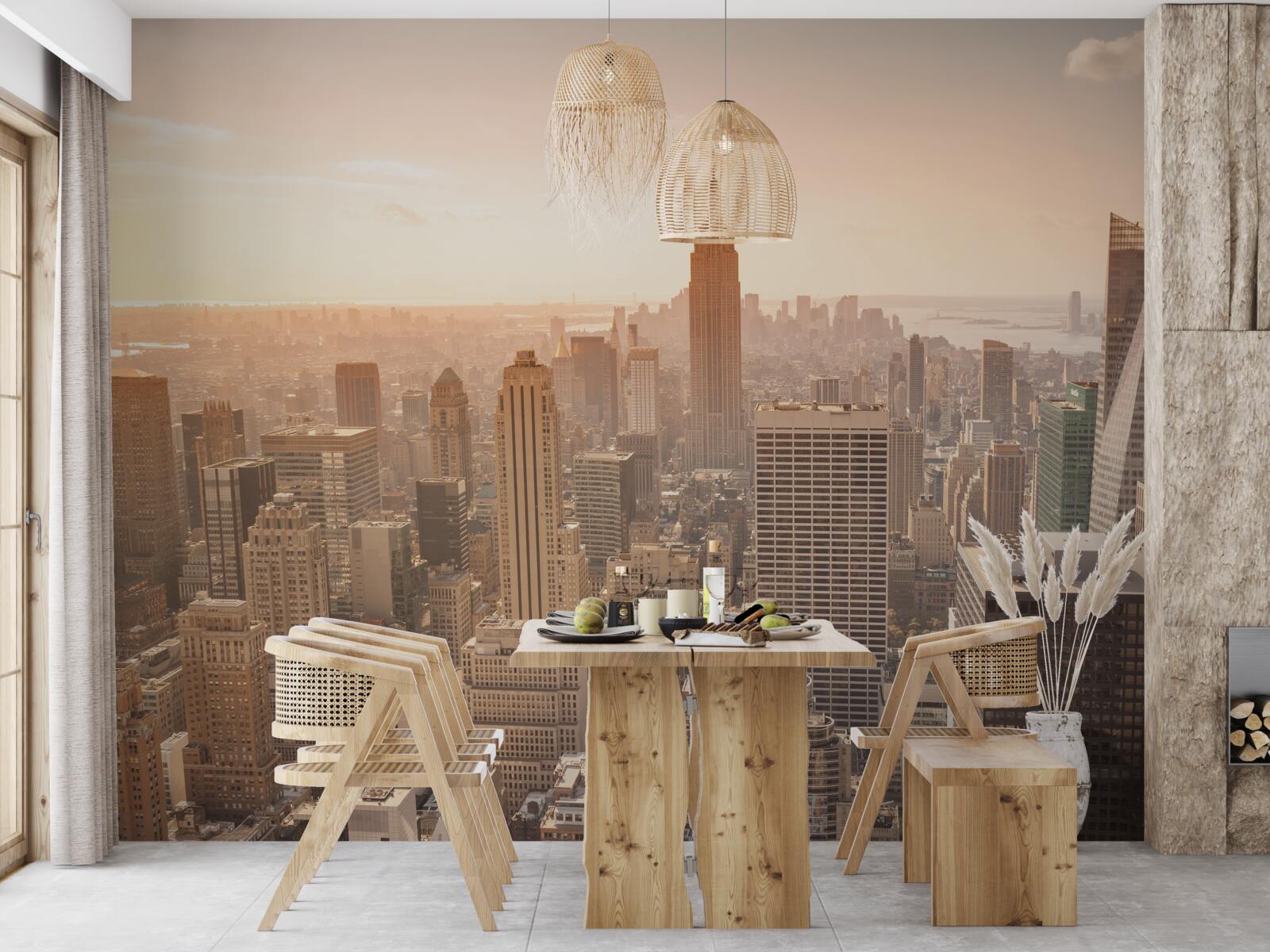 Papier peint L'aube sur New York