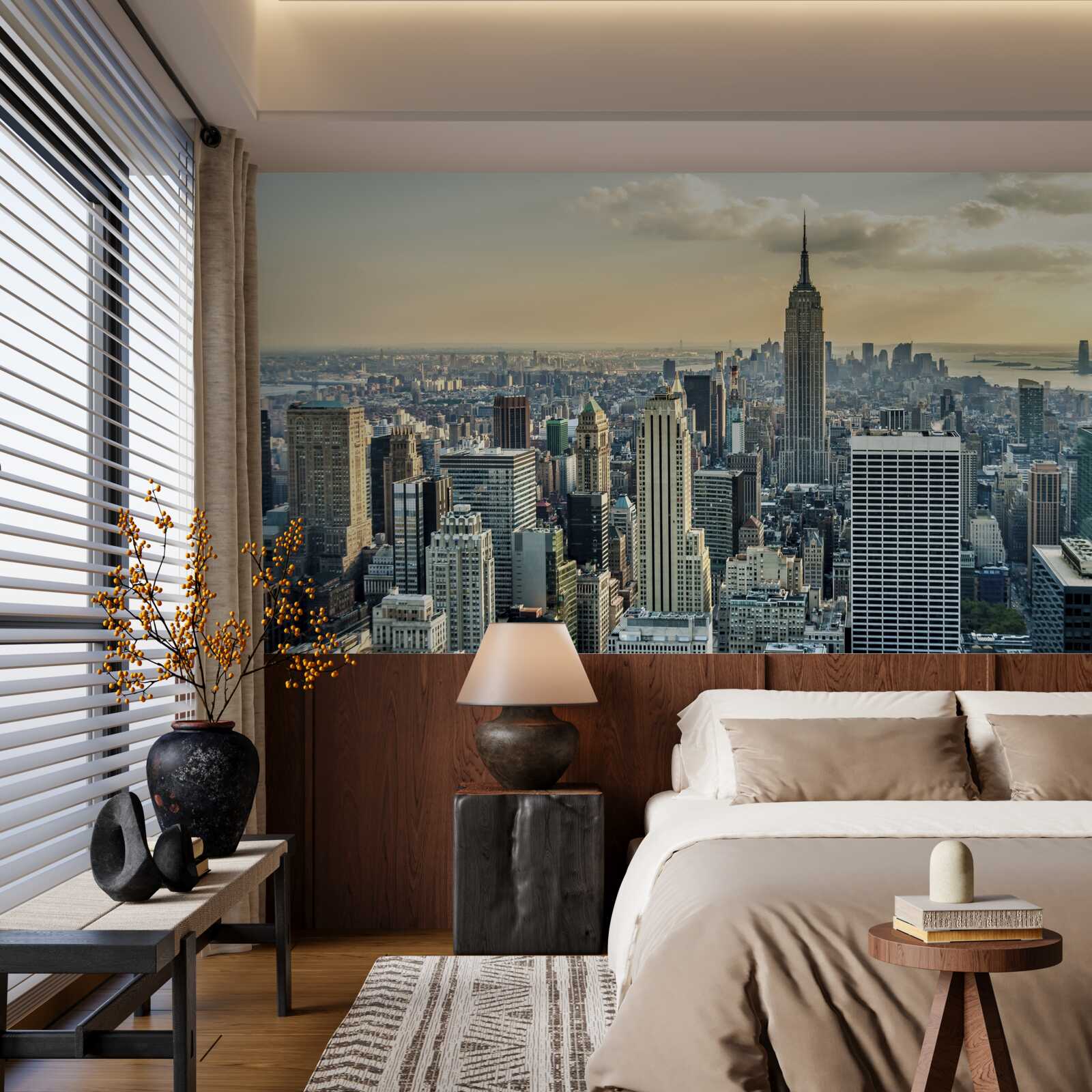 Papier peint Vue à 360 degrés de New York