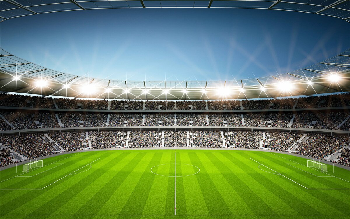 Papier peint stade de supporters