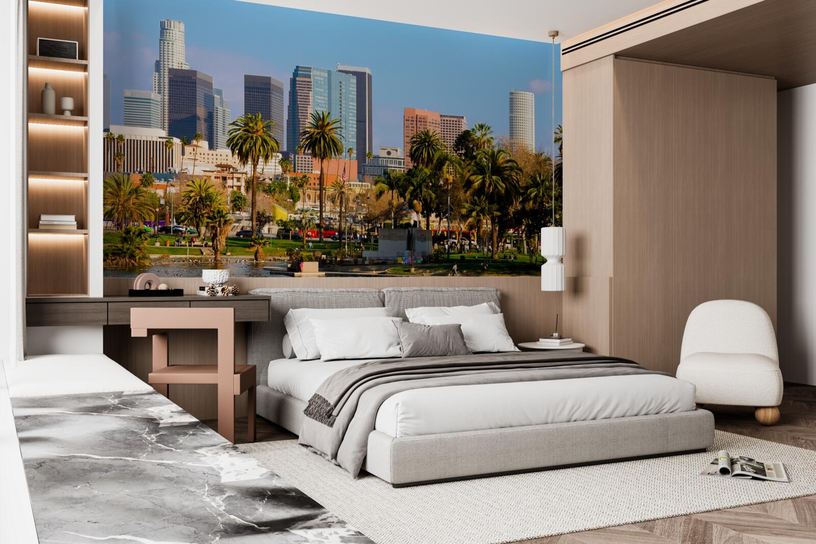 Papier peint les plaisirs de l'été à los angeles