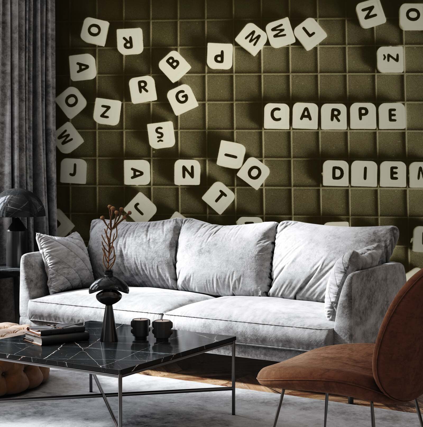 Papier peint jeu de mots