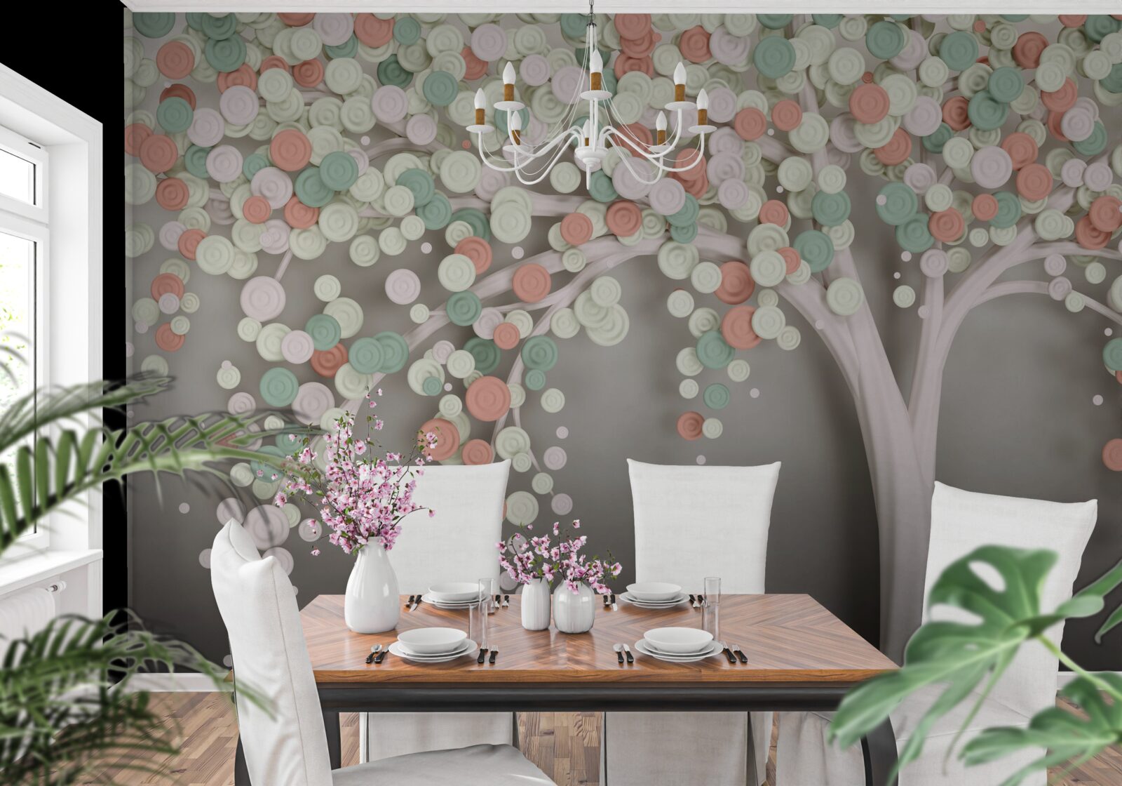 Papier peint feuilles d'un arbre en automne