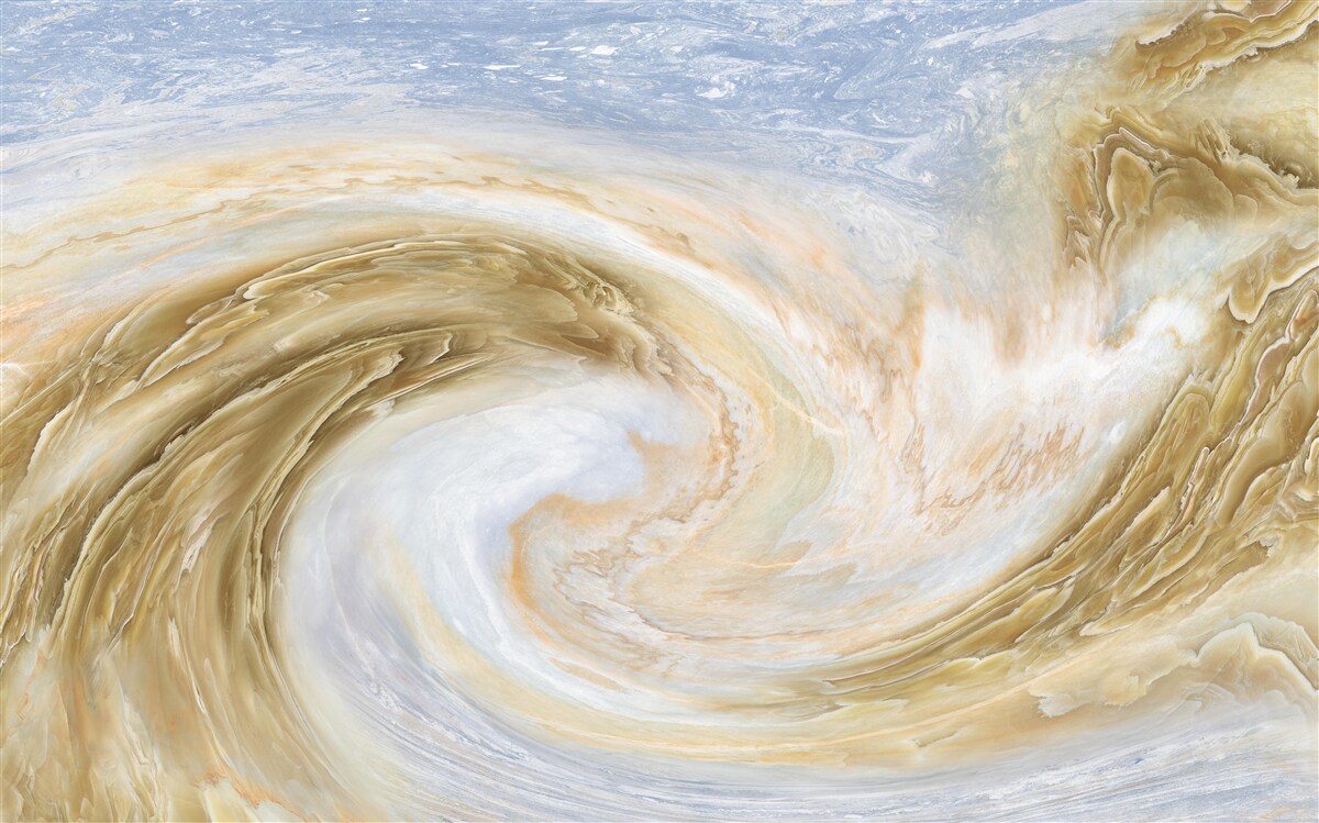 Papier peint contact entre deux cyclones