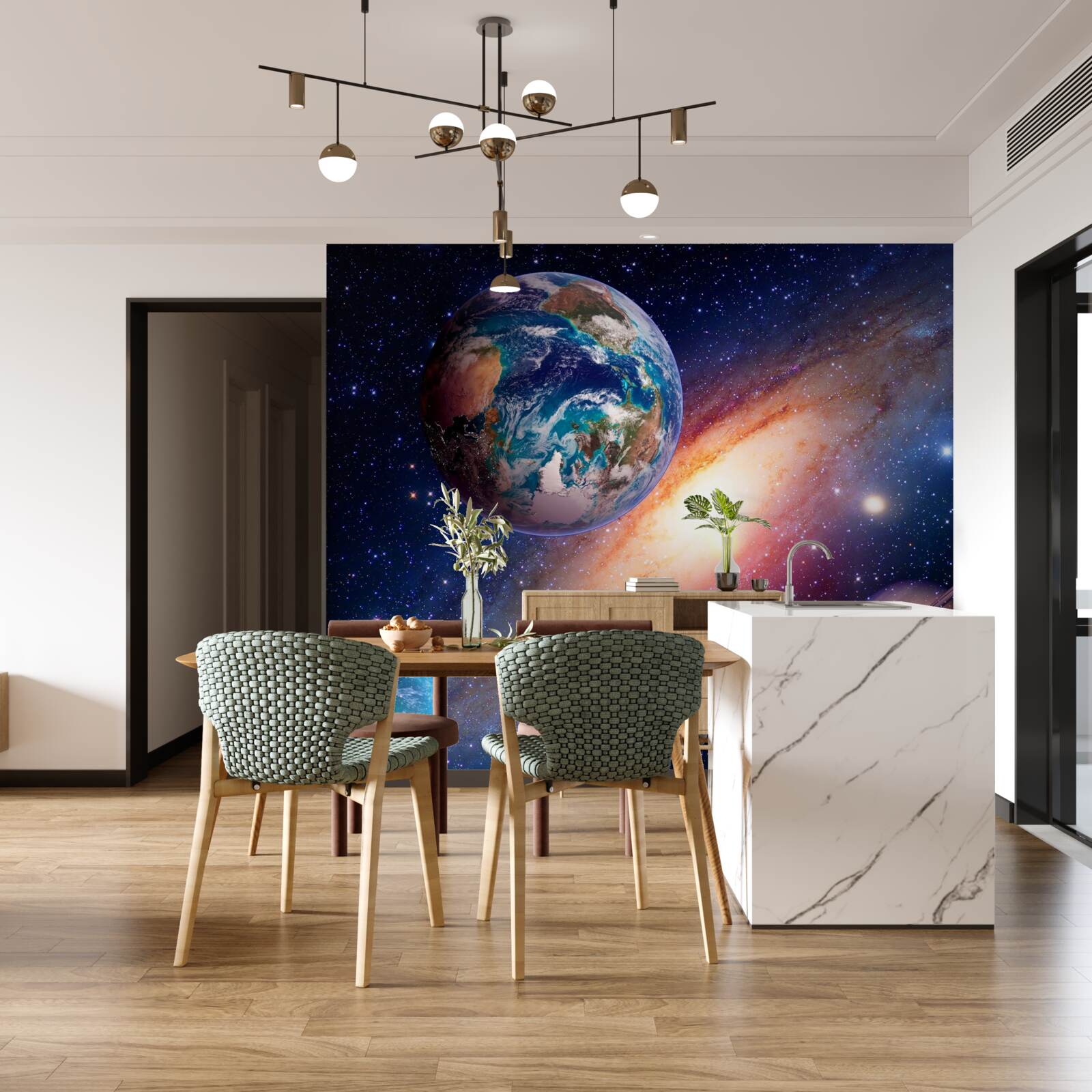 Papier peint planète du système solaire