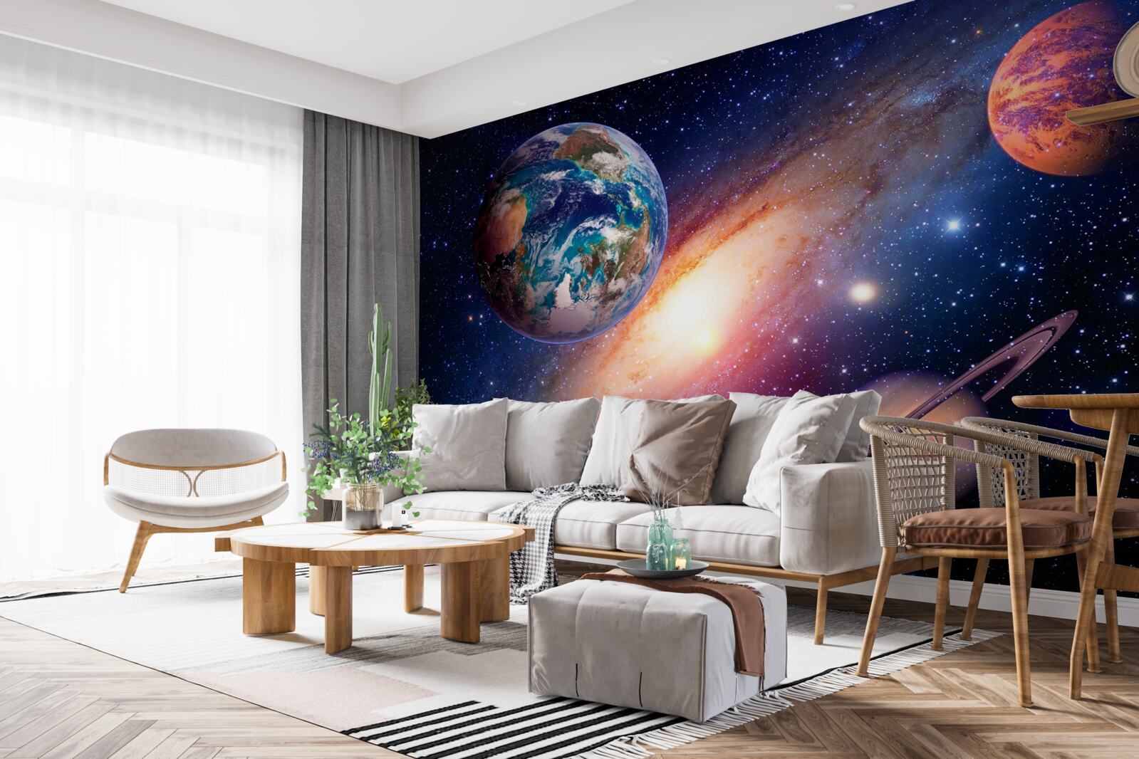 Papier peint planète du système solaire