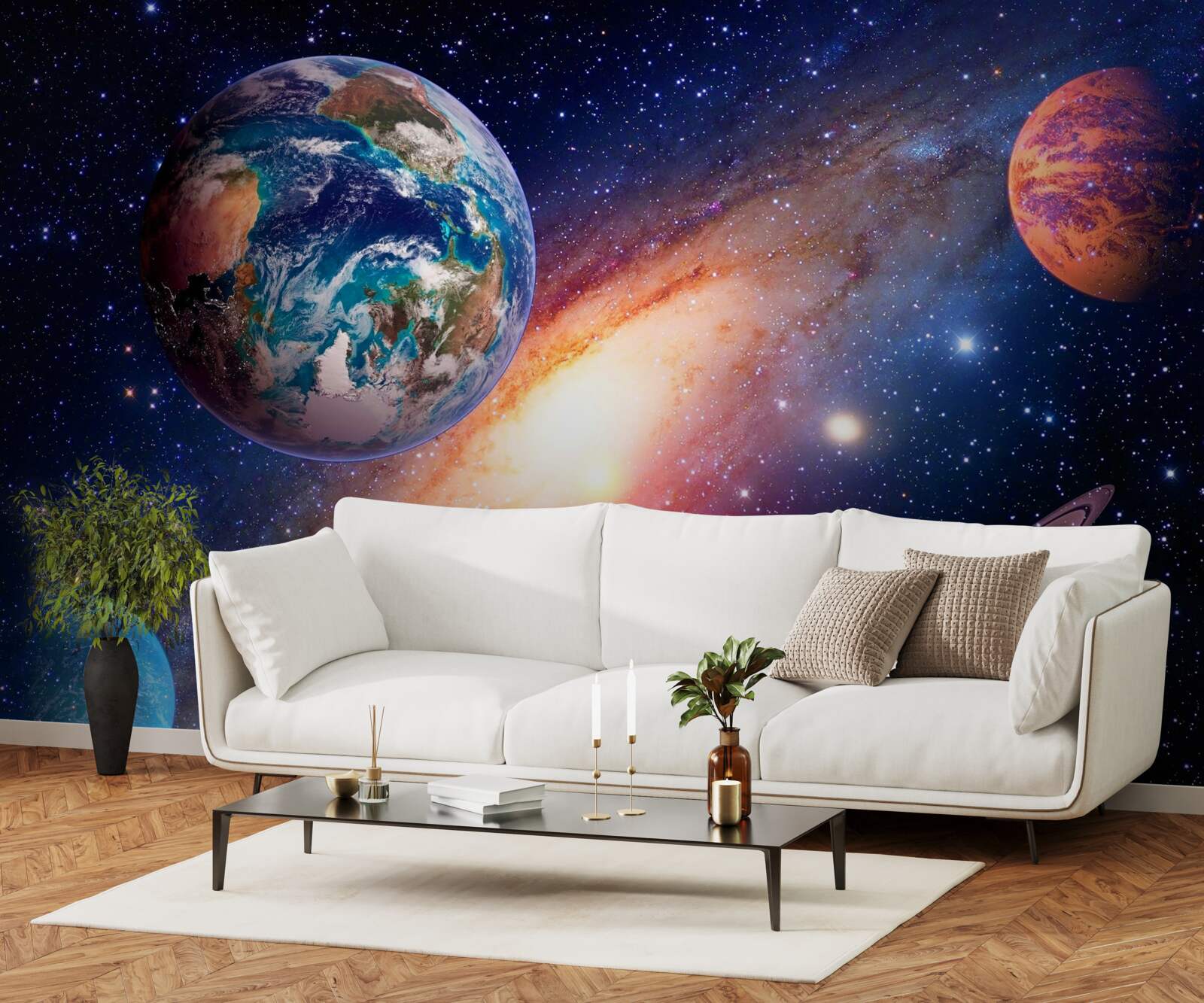 Papier peint planète du système solaire