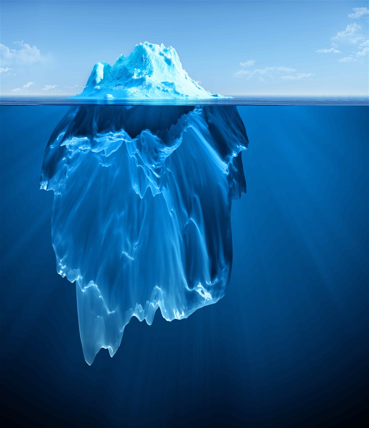 Papier peint énorme bloc de glace