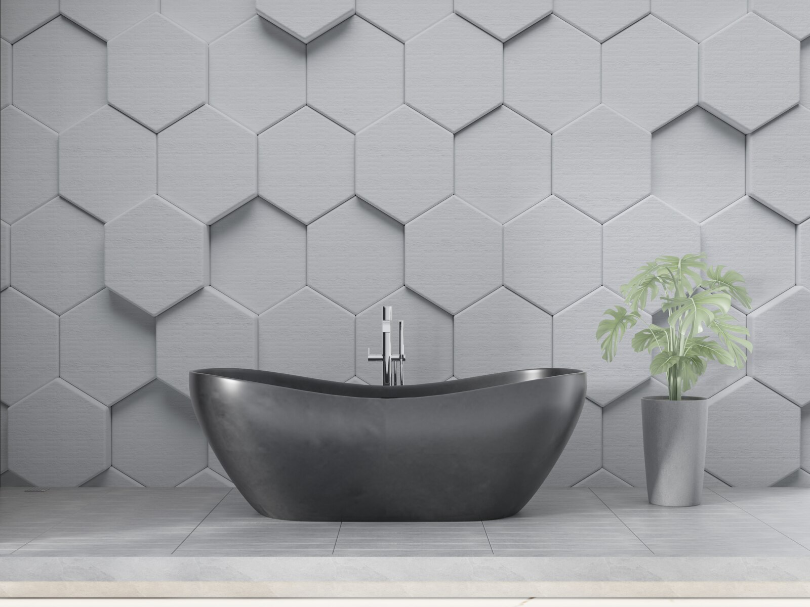 Papier peint grands objets en argent