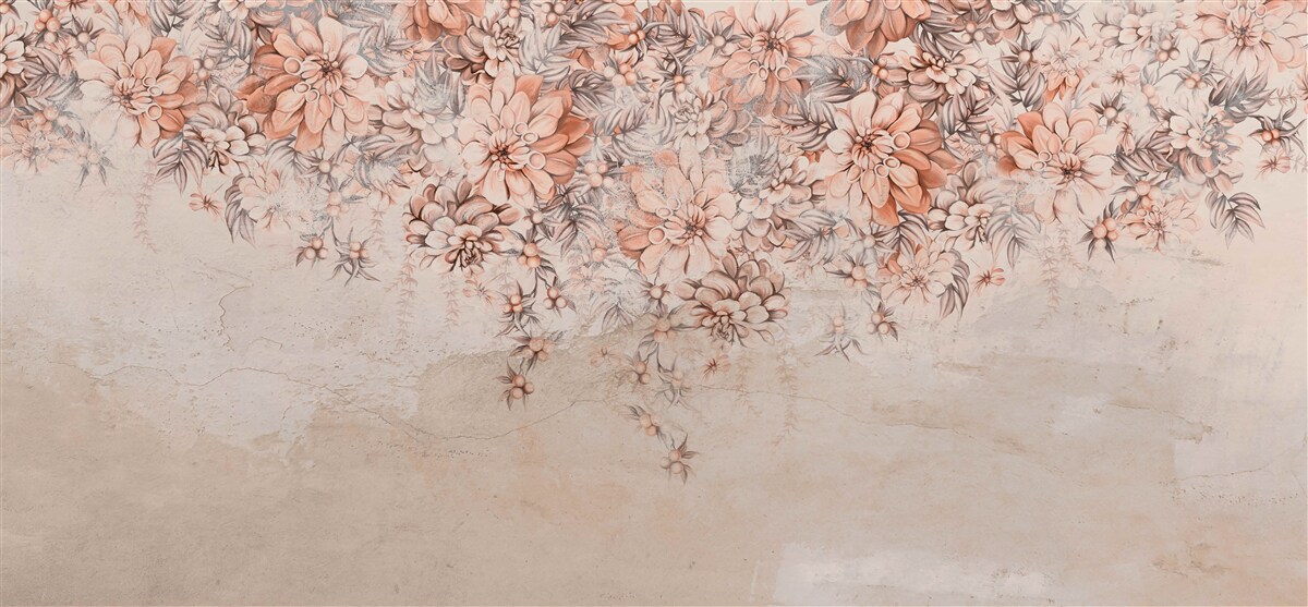 Papier peint beaucoup de gros bourgeons