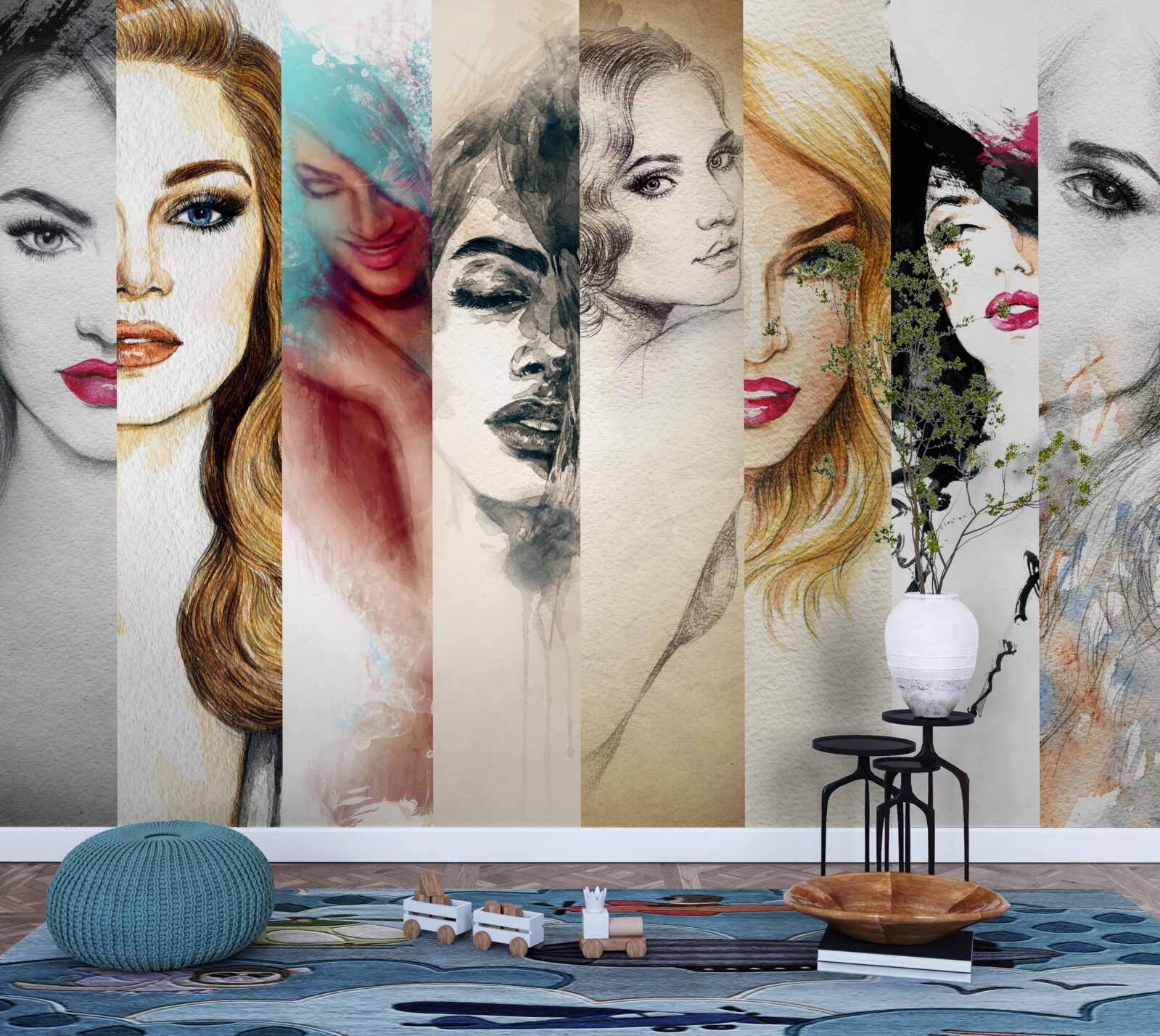 Papier peint images de femmes