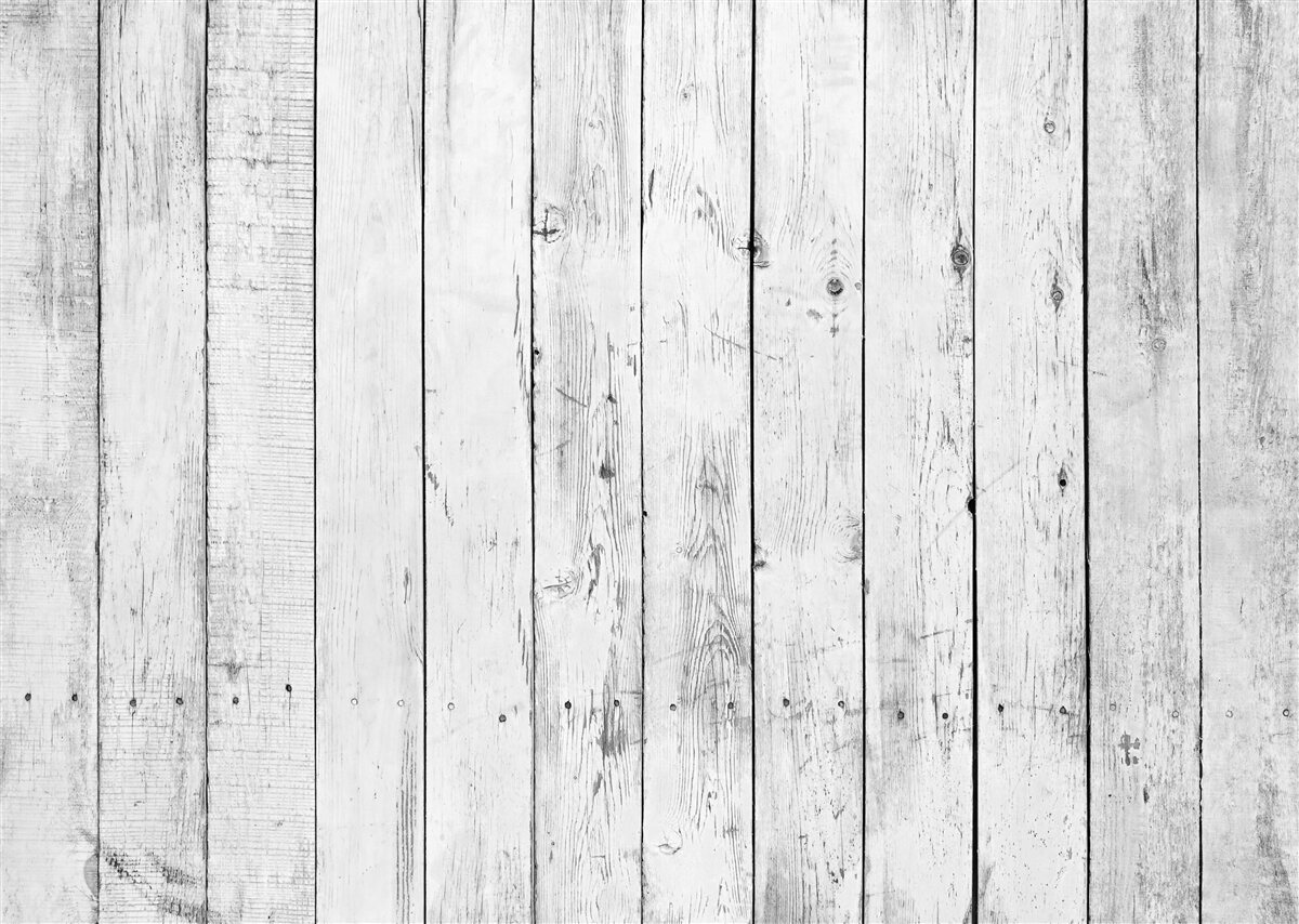 Papier peint parquet blanc