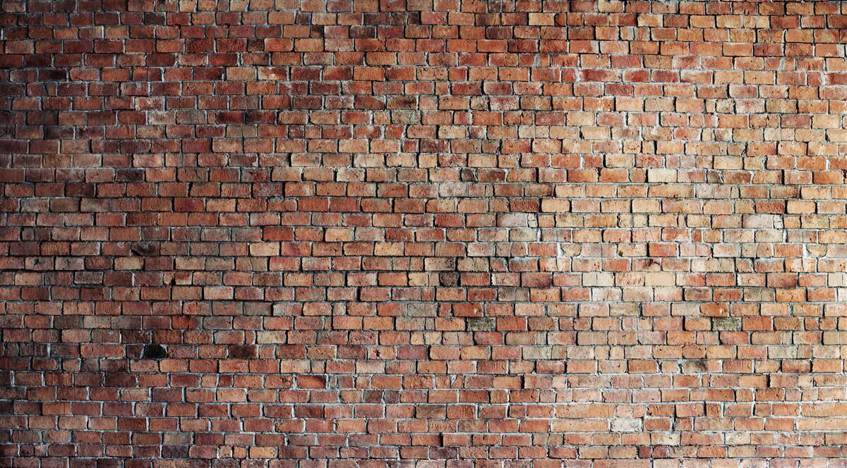 Papier peint vieux mur de briques