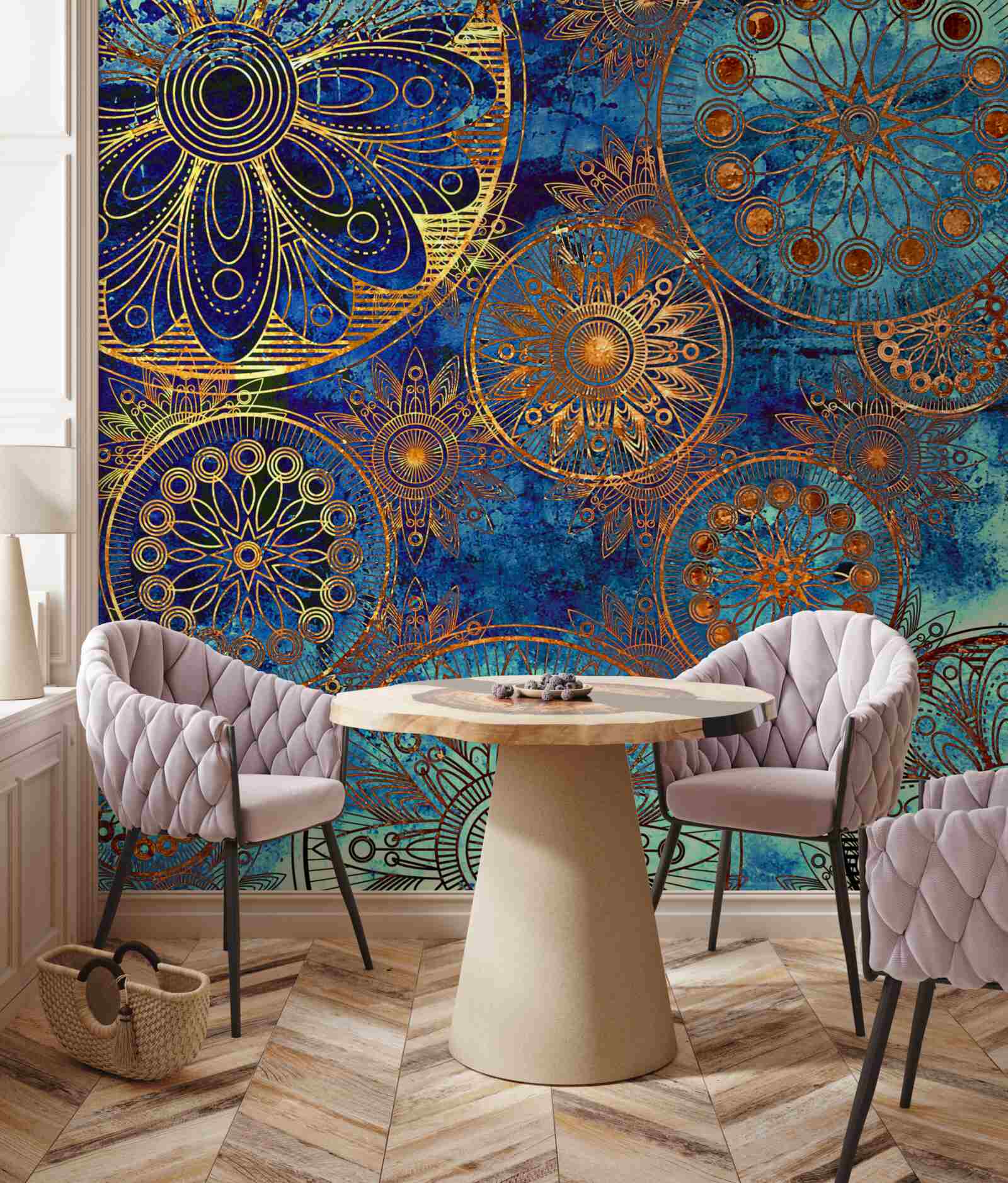 Papier peint peintures abstraites en hindi