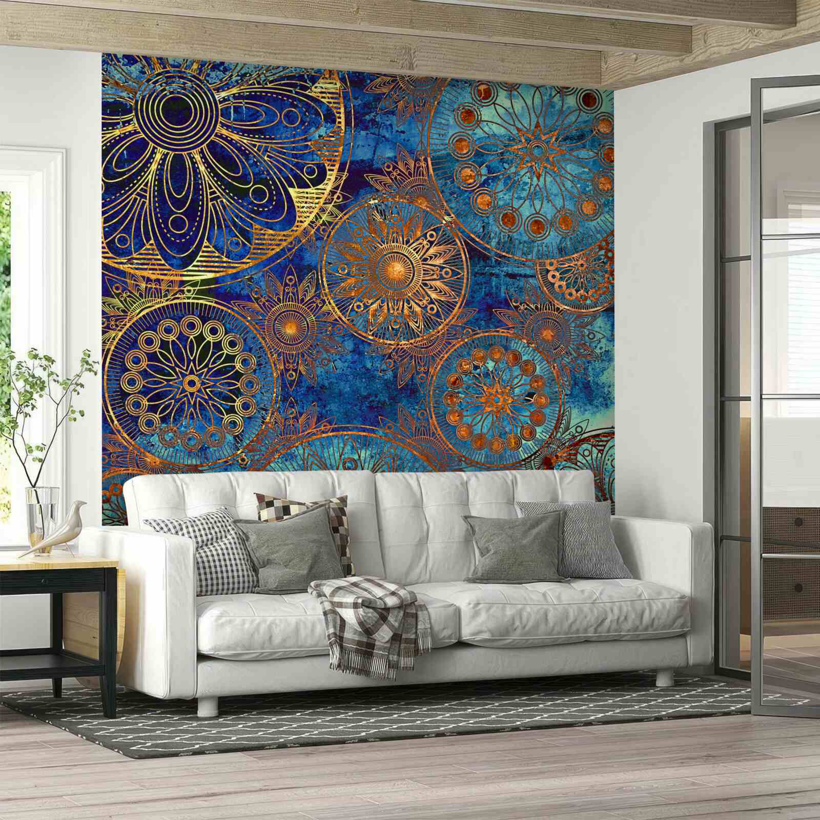 Papier peint peintures abstraites en hindi